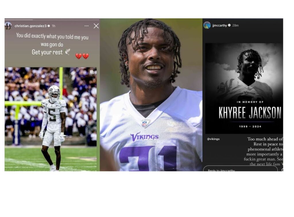 Tributes to Khyree Jackson