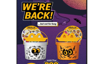 McDonald's Boo Buckets