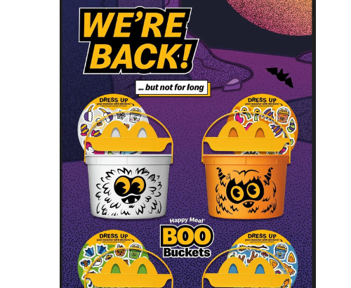 McDonald's Boo Buckets