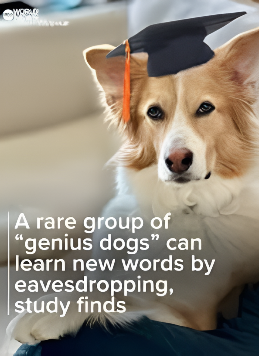 “Scientists Discover Genius Dogs Who Learn by Listening”