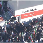 Chaos erupts in Westwood as a U-Haul rams into an anti-Iranian regime protest, prompting police action and arrests.