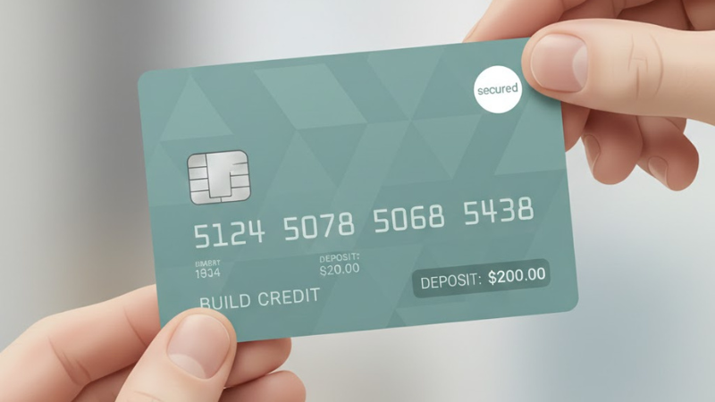 secured credit card for beginners in the USA