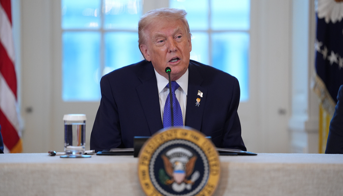 “President Trump signals a tougher stance as the U.S. reviews its options on Iran.”