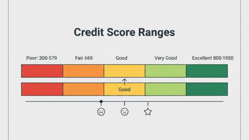 USA credit score chart