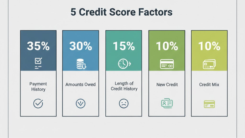 factors affecting credit score in USA