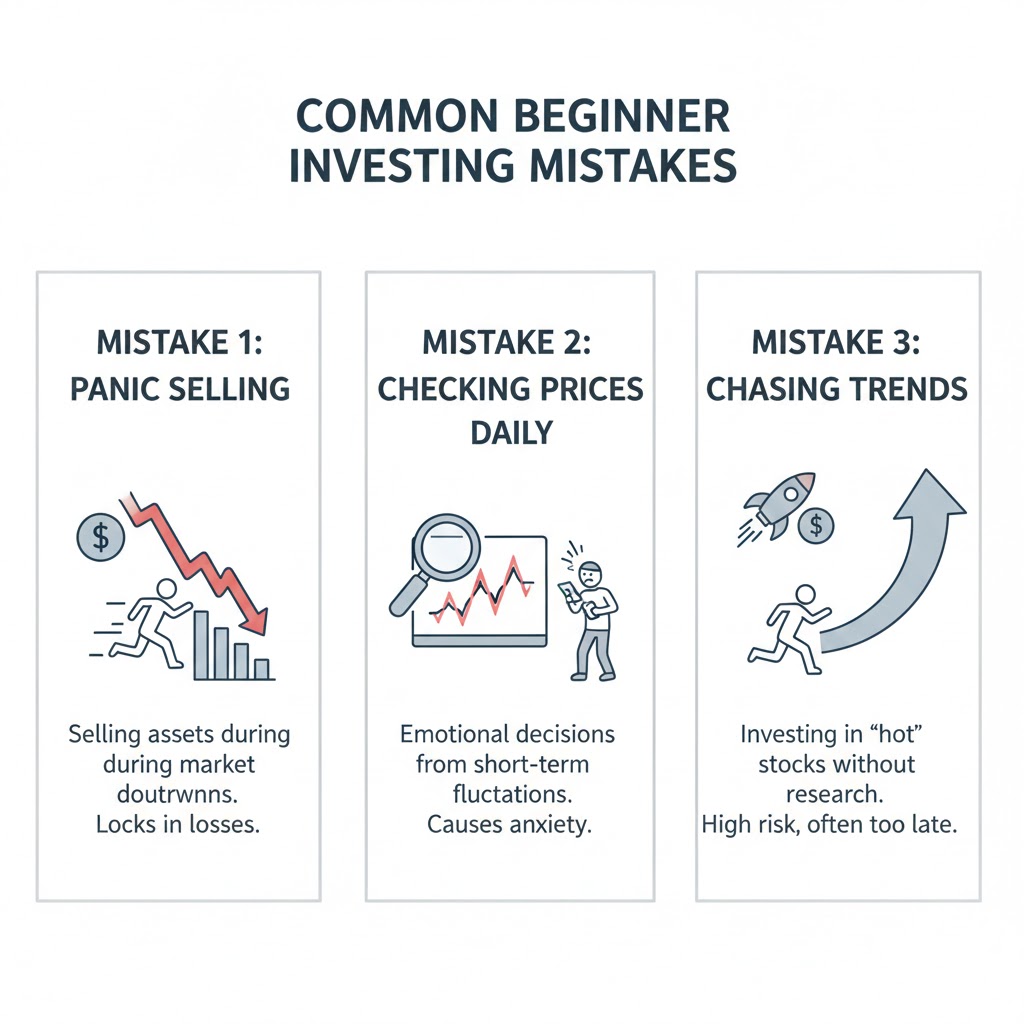 beginner investing mistakes