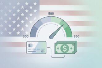 How credit score works in USA