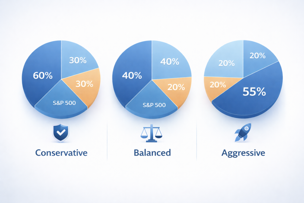 Portfolio allocation examples