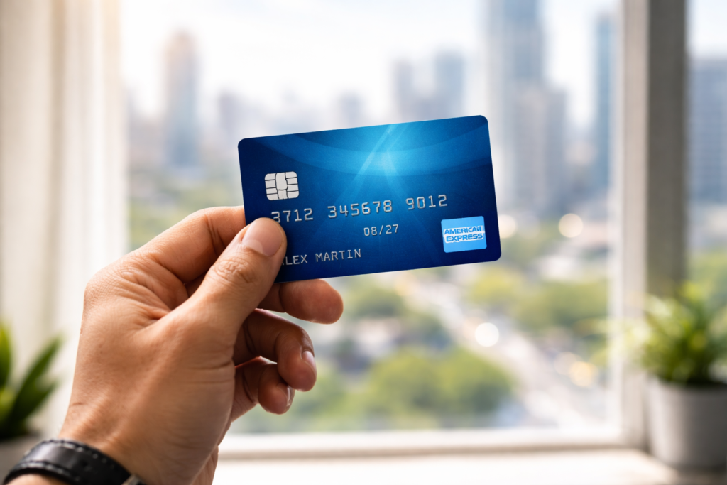 H-1B visa holder receiving first approved US credit card with no prior credit history