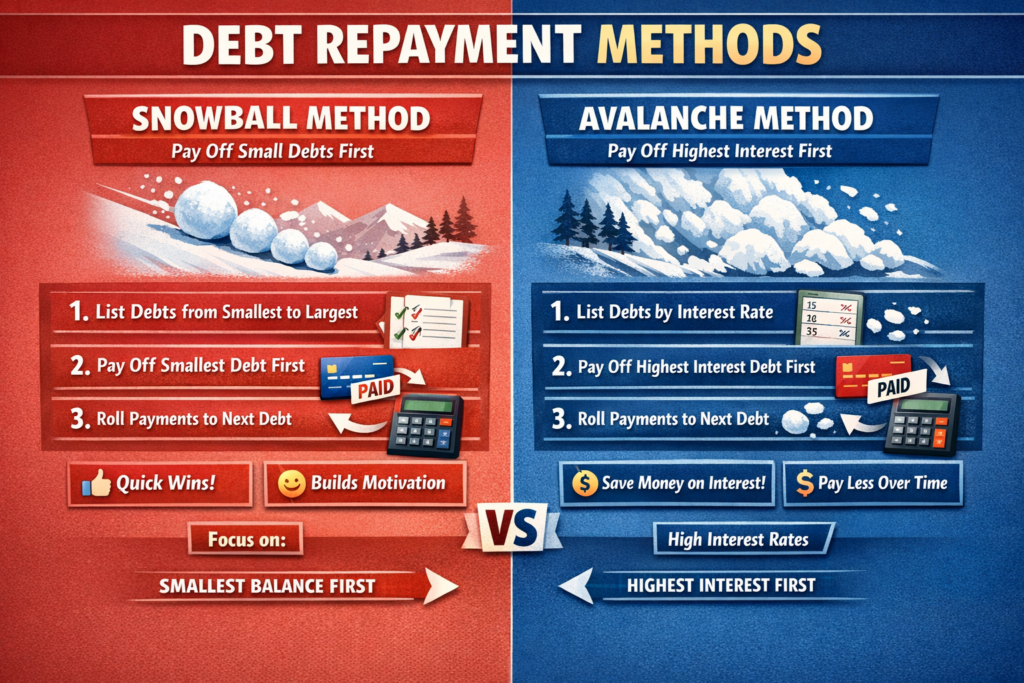 Snowball vs Avalanche Method comparison