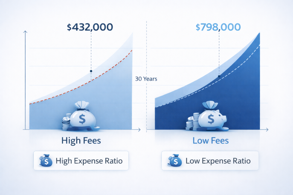 Expense ratio comparison