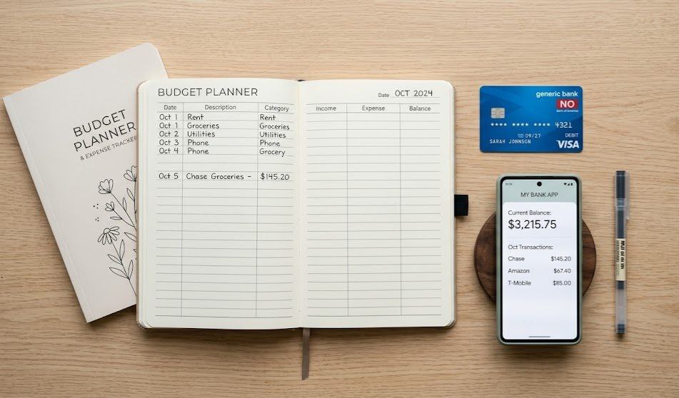 Budget planning tools for H-1B visa holder managing finances after job loss